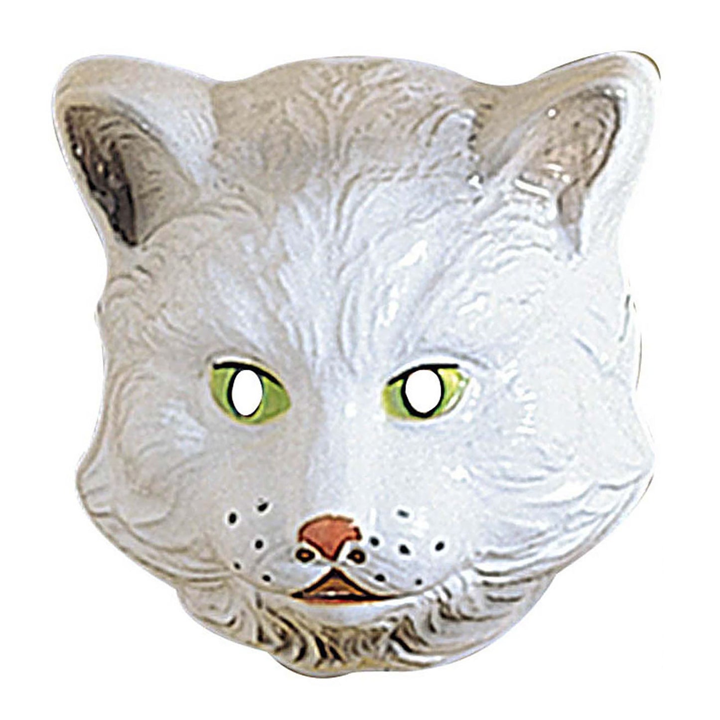 "KATZEN MASKE" aus Plastik – Vorderansicht