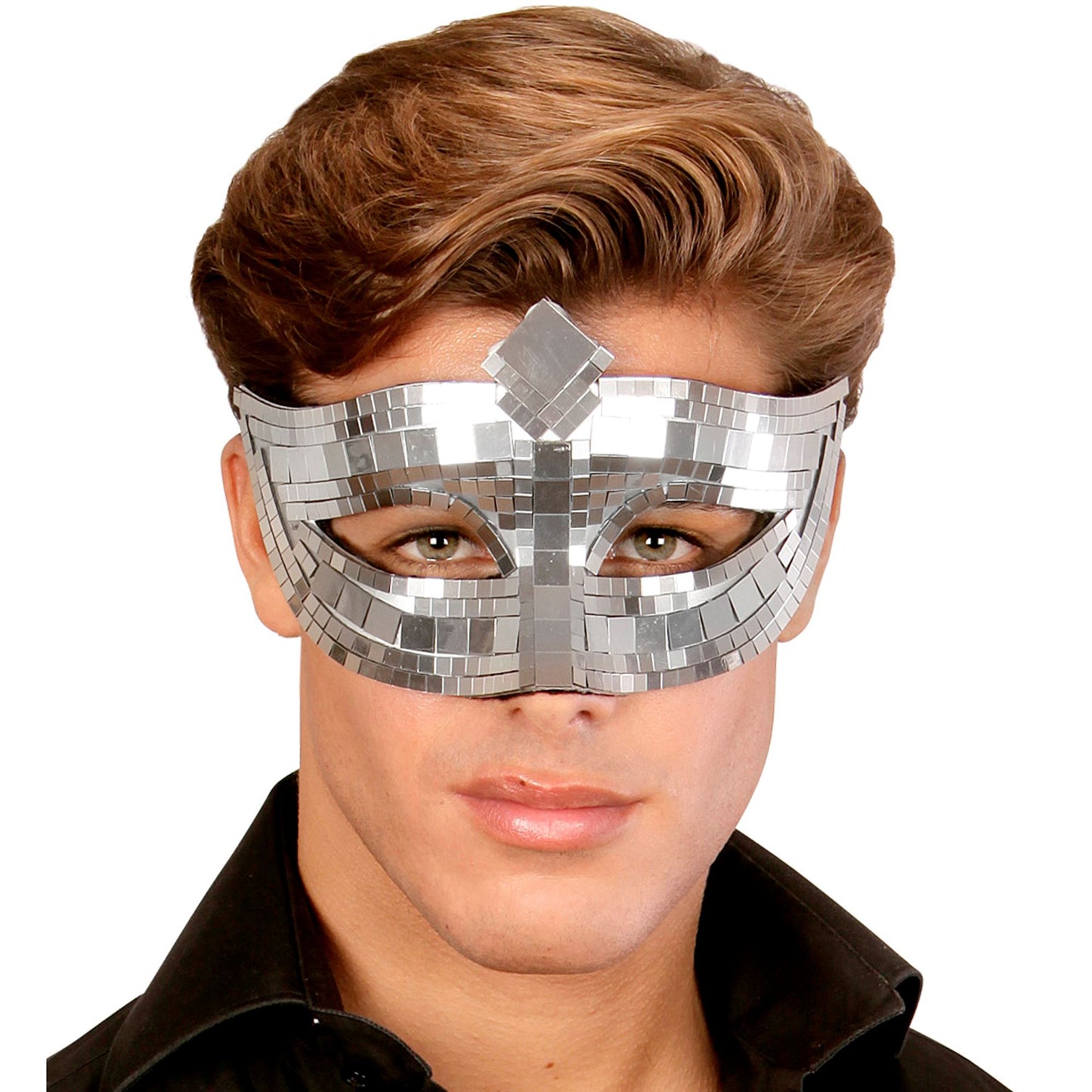 "KATZENAUGENMASKE UNISEX DISCOKUGEL" – Ansicht 3