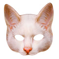 "KATZENMASKE KINNLOS AUS STOFF" – Vorderansicht