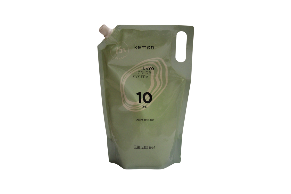 Kemon, Nayo Cream Activator, Haarfarben-Aktivator Lotion, 10, 10, 1000 ml