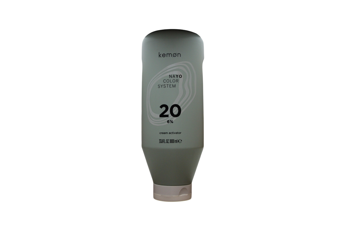 Kemon Nayo Cream Activator 20 Vol. 6 Prozent Haarfarben-Aktivator 1000 ml