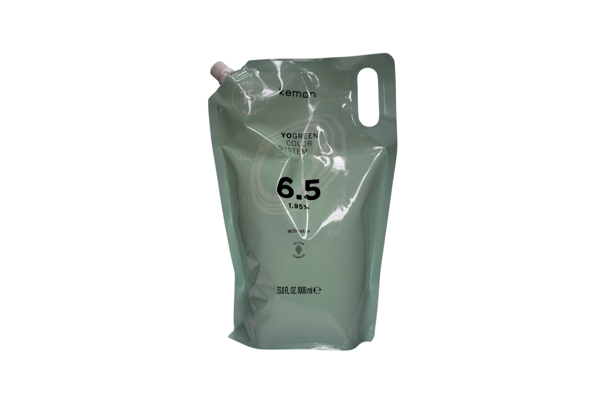Kemon, Yo Green Activator, Haarfarben-Aktivator Lotion, 6,5 vol, 1,95%, 1000 ml