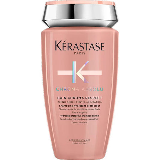 Kerastase Kerastase, Bain Chroma Respect, Haarshampoo, Feuchtigkeitsspendend & farbschützend, 250 ml Regular