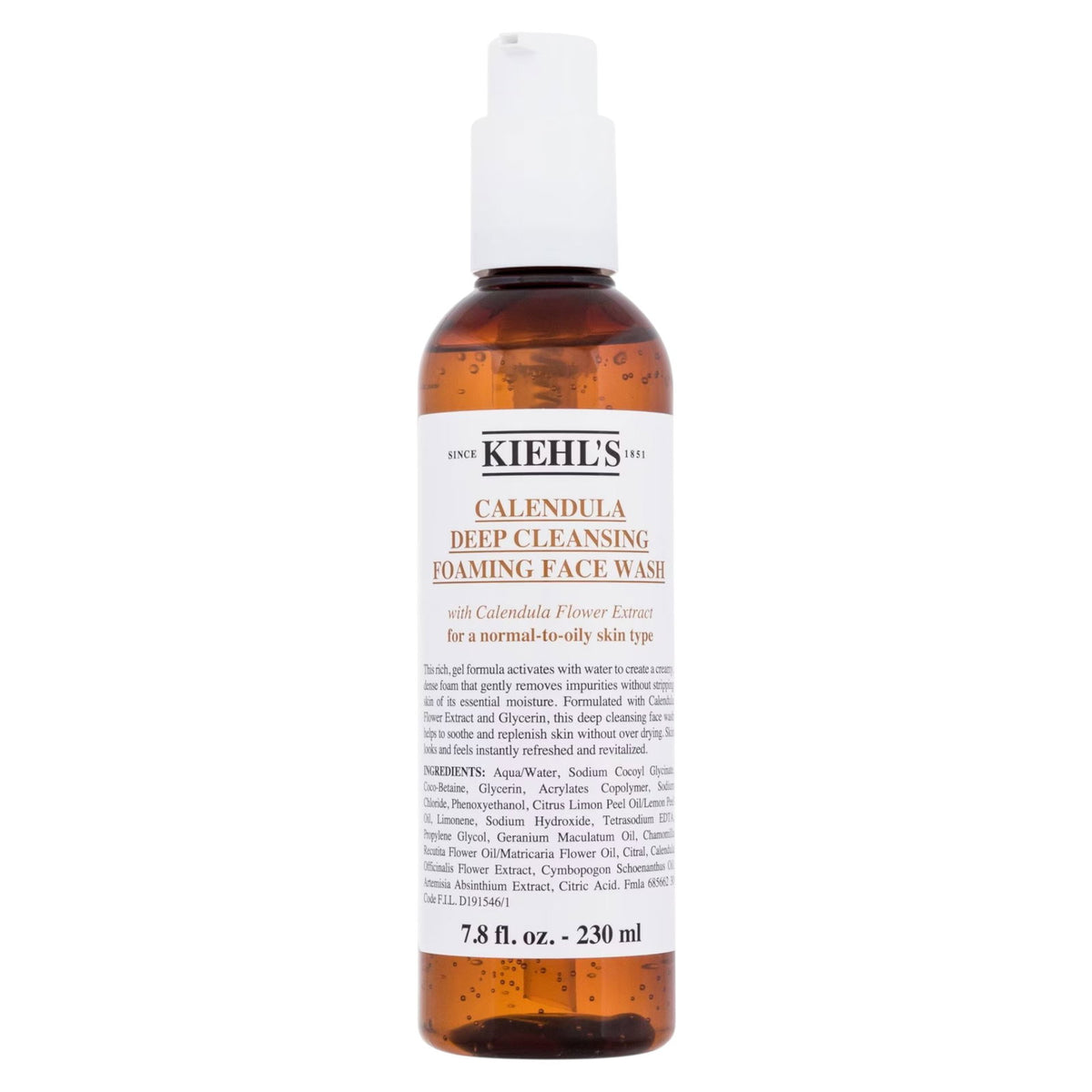 Kiehl's, Calendula, Tiefenreinigung, Reinigungsschaum, 230 ml