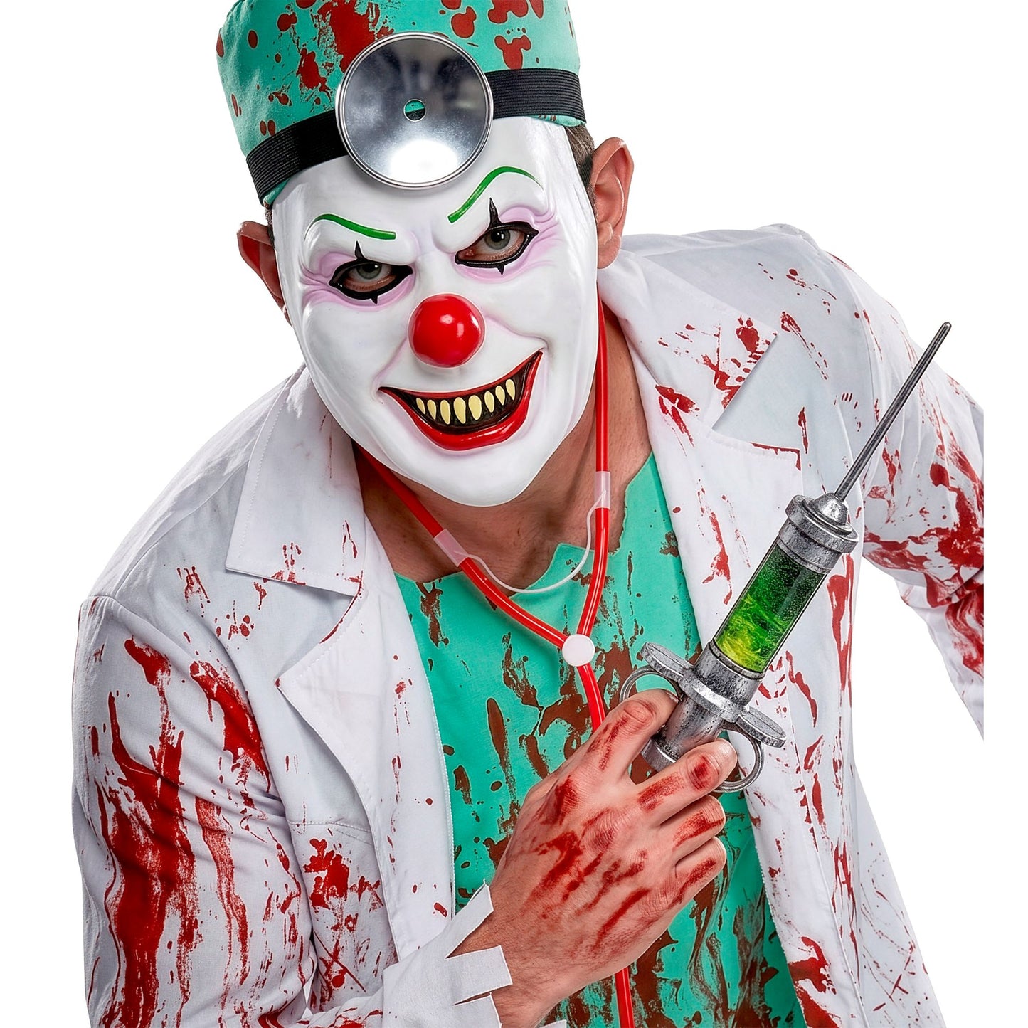 "KILLER CLOWN MASKE AUS LATEX" – Ansicht 7