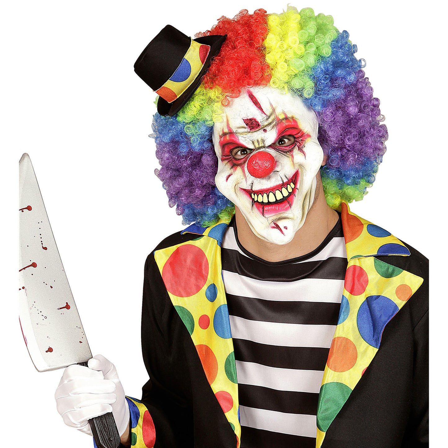 "KILLER CLOWNMASKE" – Detailansicht