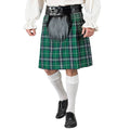 "KILT MIT FELLTASCHE" größenverstellbar von S bis XL – Vorderansicht
