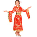 "KIMONO" (Kleid, Gürtel) – Vorderansicht