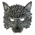 "KINNLOSE WOLFSMASKE" – Vorderansicht
