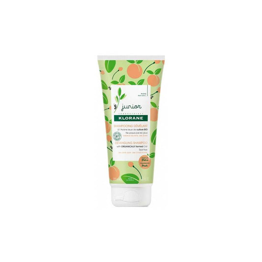 Klorane Klorane, Junior, Pfirsich, Haarshampoo, Entwirren, 200 ml Regular