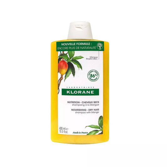 Klorane Klorane, Mango Butter Nutrition, Mango, Haarshampoo, Zur Nahrung, 400 ml Regular