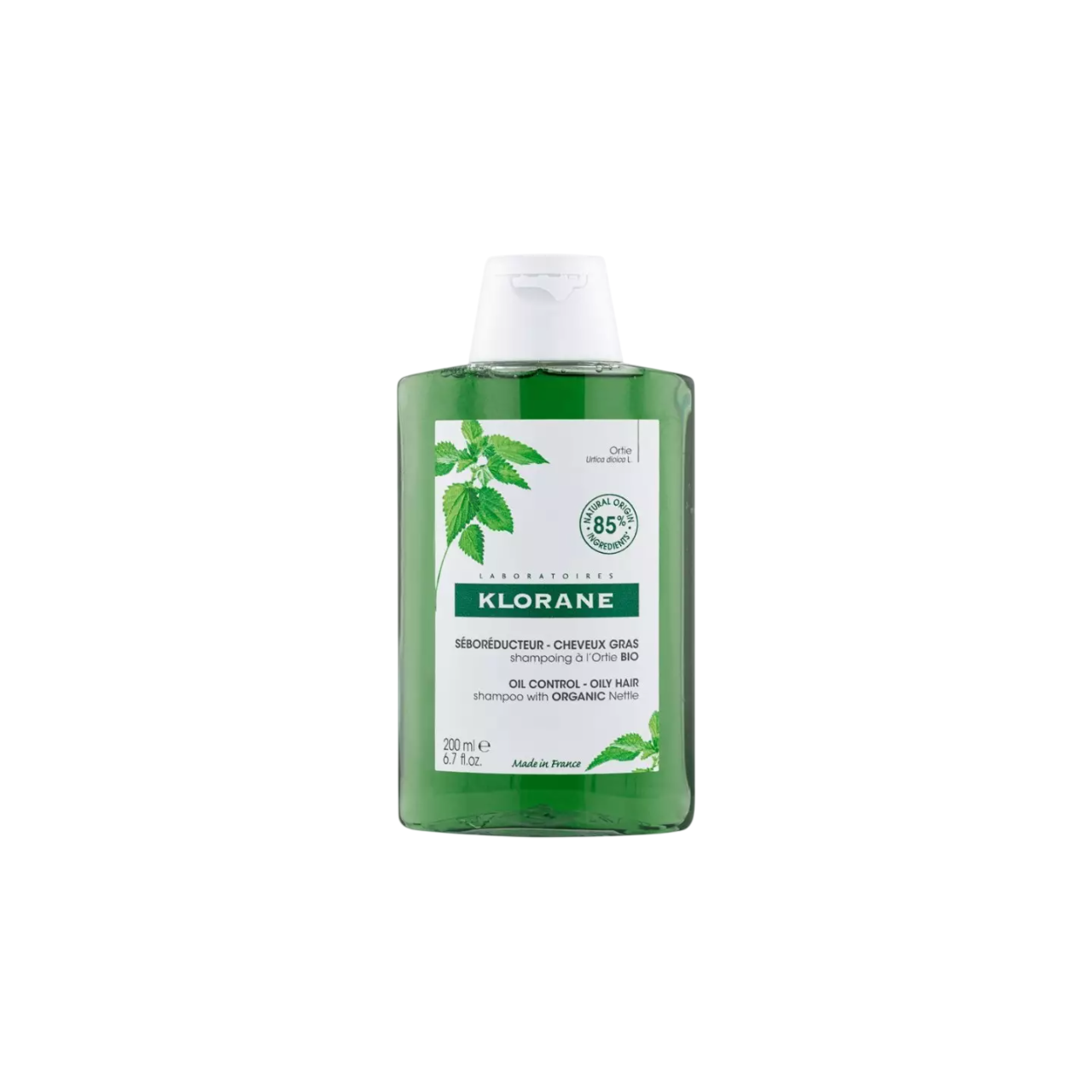 Klorane Klorane, Nettle, Haarshampoo, Ölkontrolle, 200 ml Regular