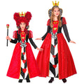 "KÖNIGIN DER HERZEN" (Kleid, Krone) – Vorderansicht