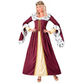 "KÖNIGIN" (Kleid, Krone) – Vorderansicht