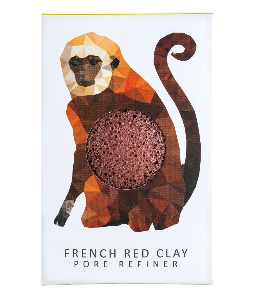 Konjac Konjac, Rainforest Monkey, Make-up Schwamm Regular