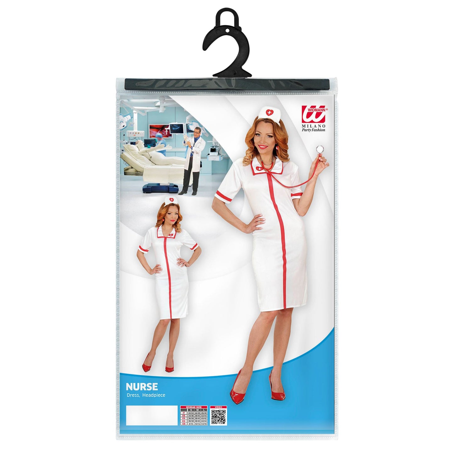 "KRANKENSCHWESTER" (Kleid, Haube) – Ansicht 4