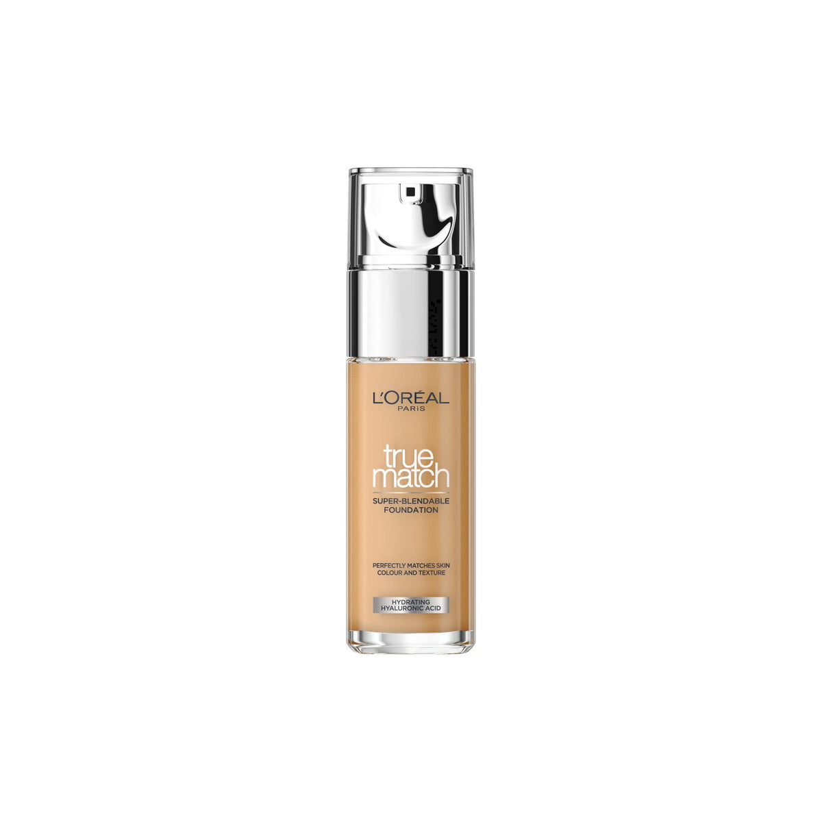 L'Oreal Paris, True Match Super Blendable, Flüssige Grundierung, D5-W5, Goldener Sand, LSF 17, 30 ml *Tester