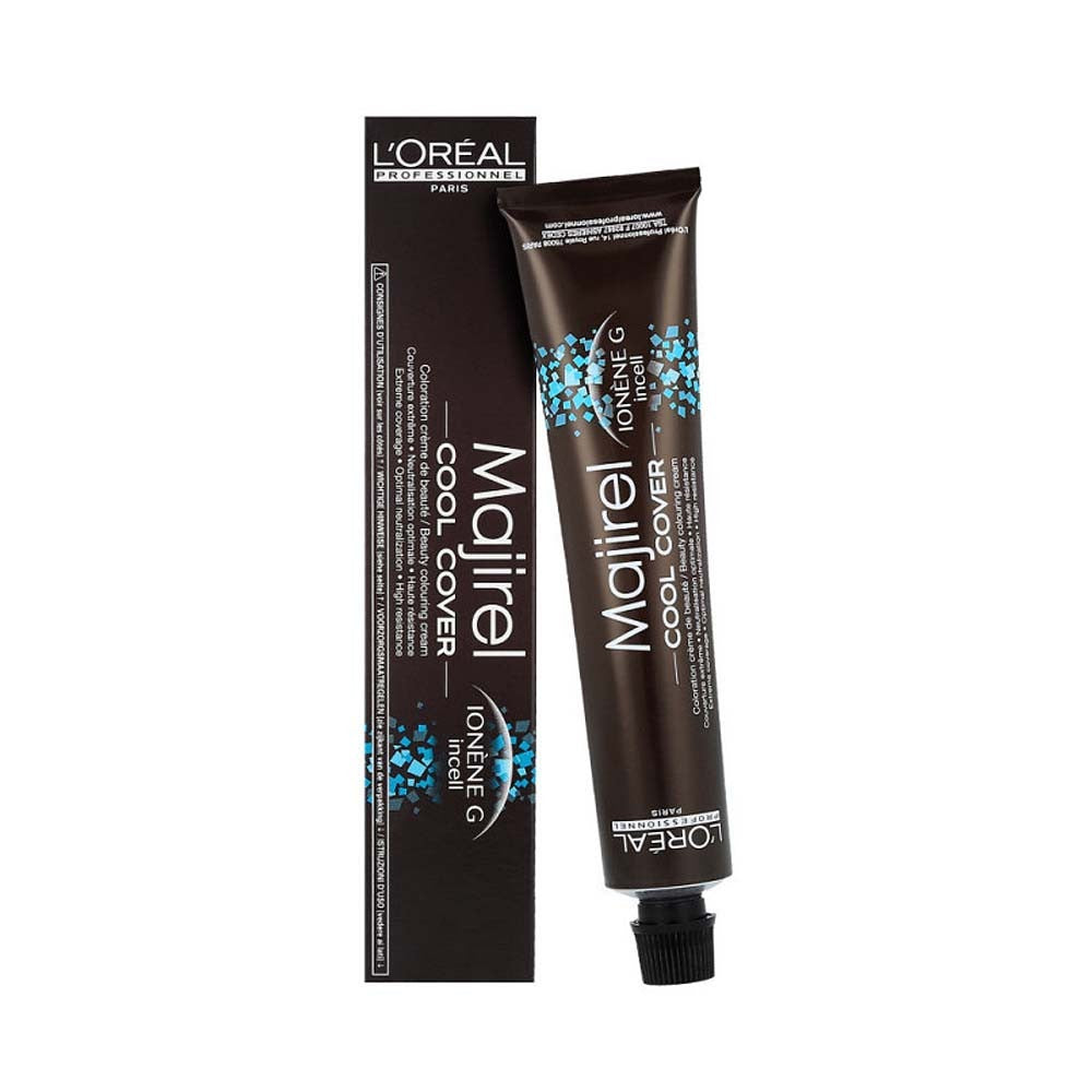 L'Oreal Professionnel, Majirel Cool-Cover, Ammoniakfrei, Permanente Haarfarbe, 7.18 , 50 ml