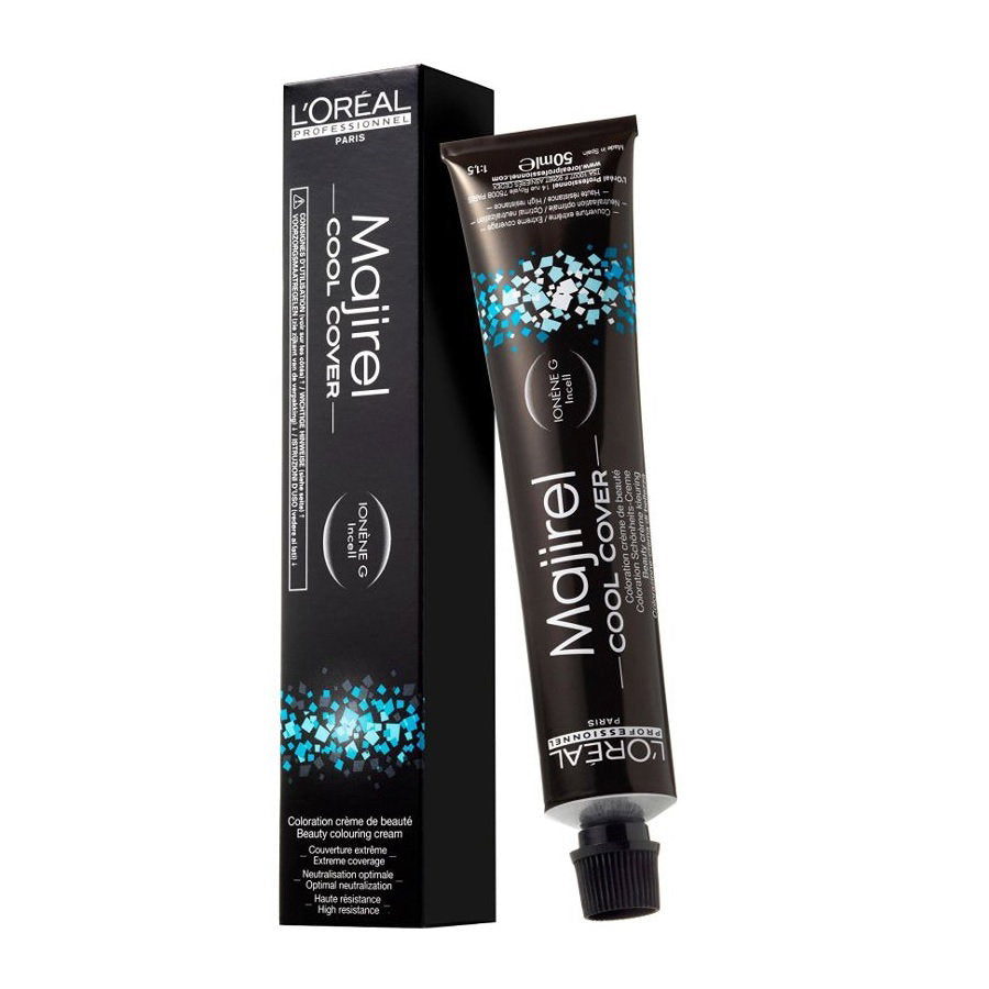 L`Oreal Professionnel L'Oréal Professionnel Majirel Cool Cover 7.17 Ash Metallic Blonde permanente Haarfarbe 50 ml