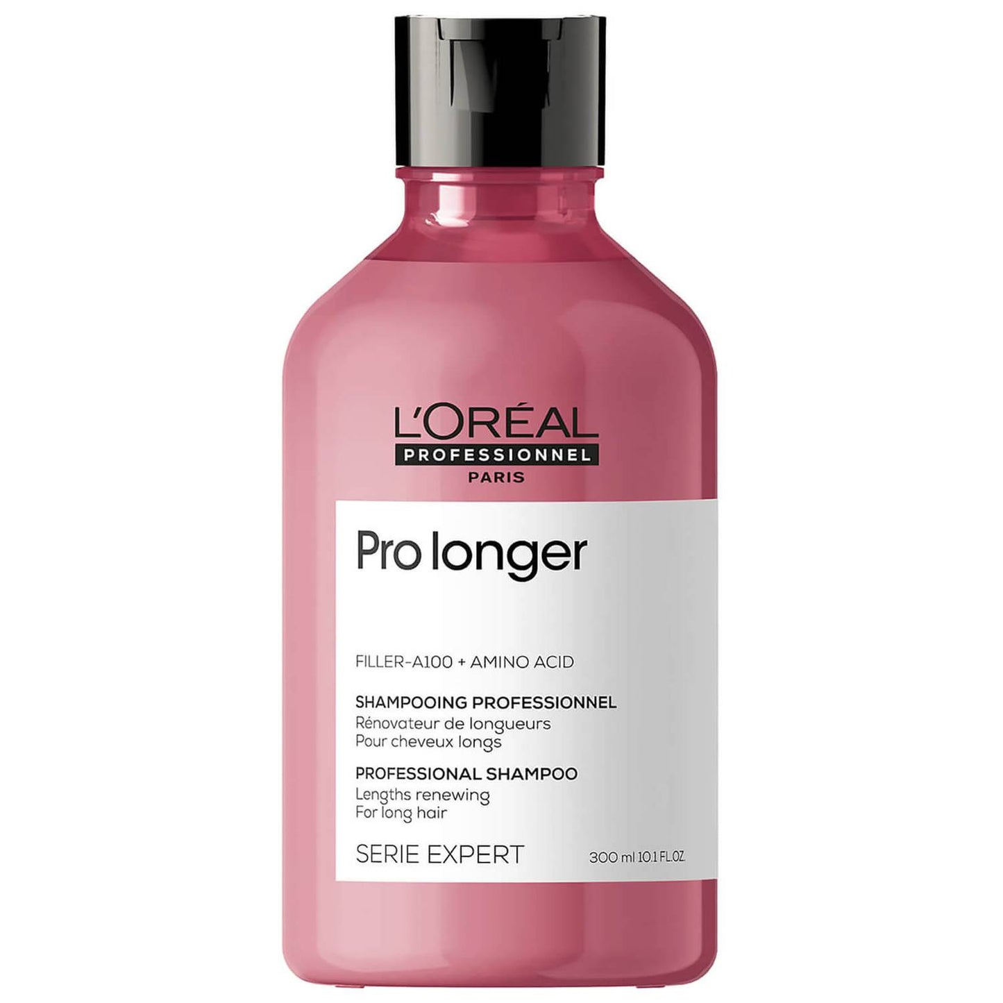 L'Oreal Professionnel, Serie Expert Pro Longer, Füllstoff-A100 + Aminosäure, Haarshampoo, Längen erneuern, 300 ml