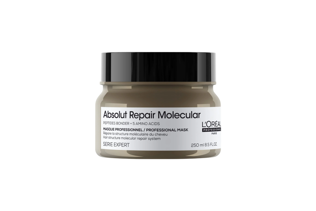 L'Oreal Professionnel, Serie Expert Absolut Repair Molecular, Haarbehandlungs-Crememaske, Zur Reparatur, 250 ml