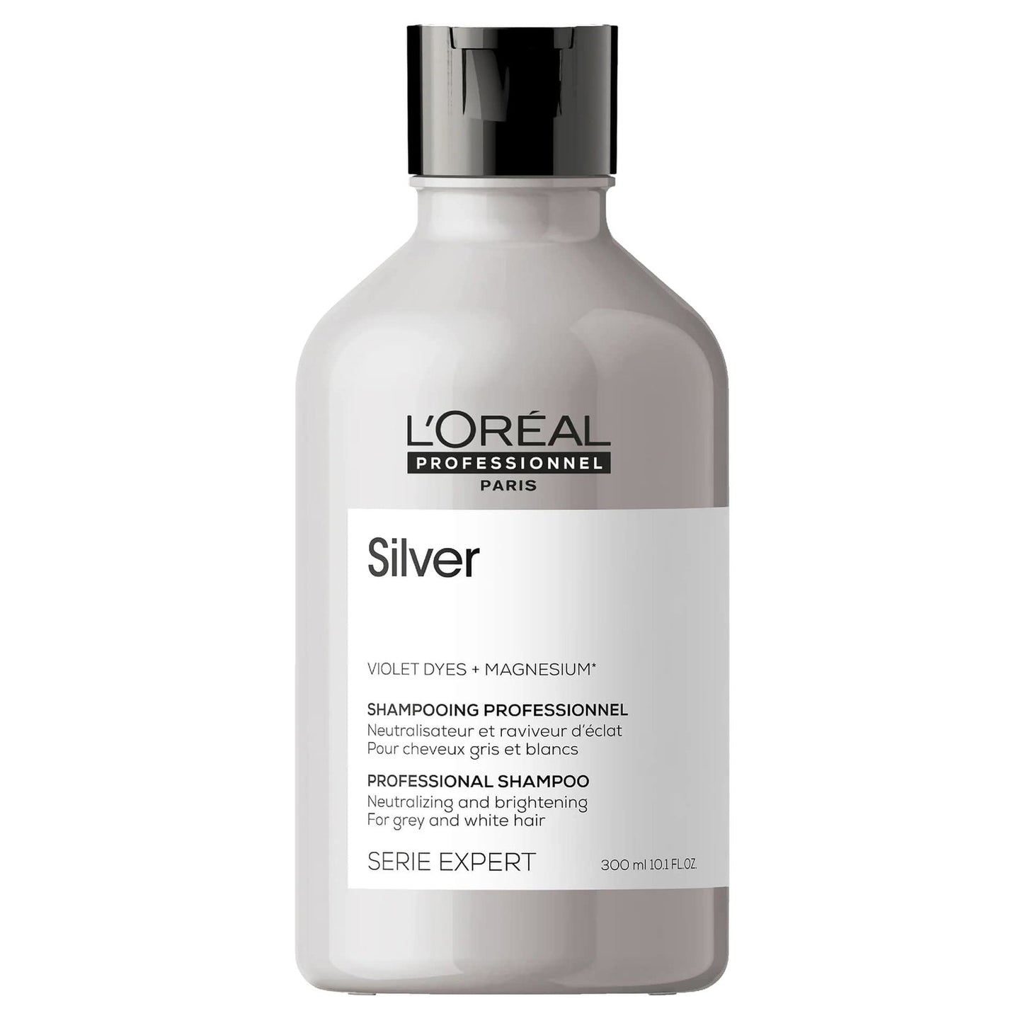 L`Oreal Professionnel L'Oreal Professionnel, Serie Expert Silver, Haarshampoo, Neutralisierend & Aufhellend, 300 ml Regular