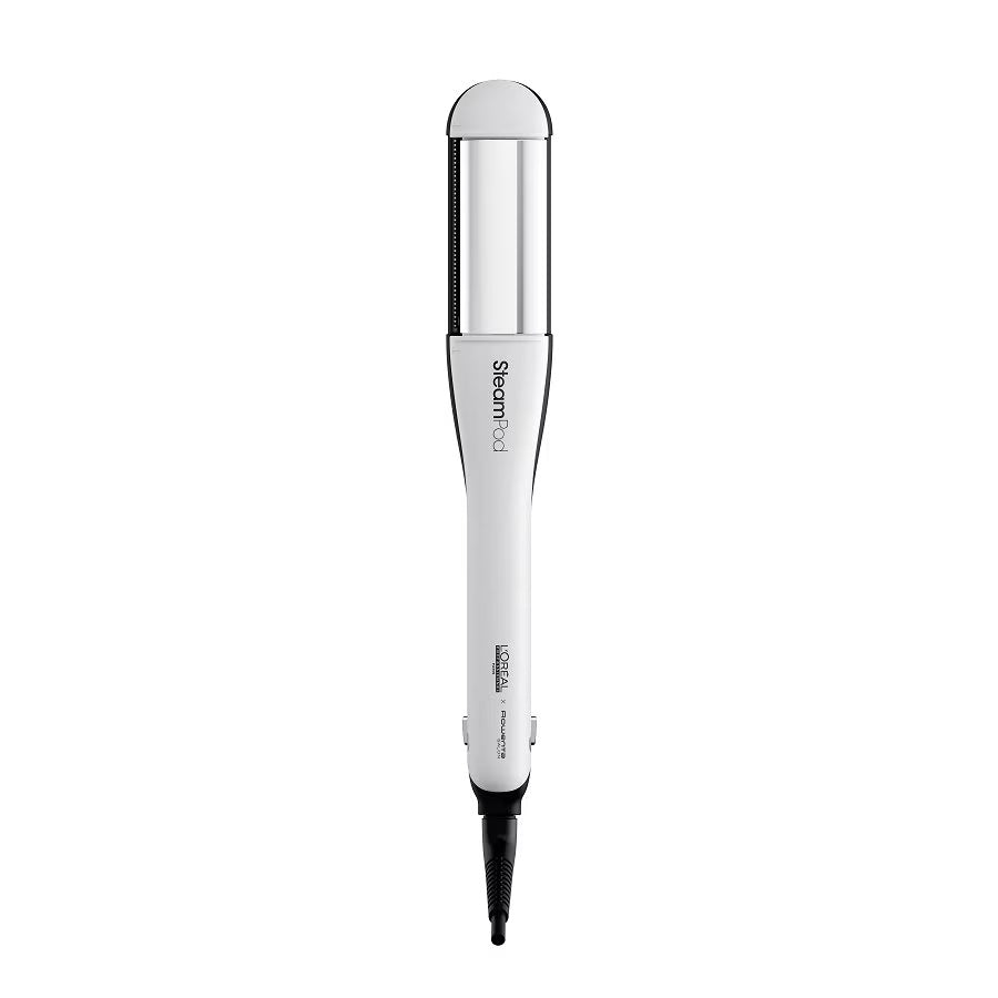 L'Oreal Professionnel, SteamPod, Elektrischer Mini-Dampf-Haarglätter, Schwarz/Weiß
