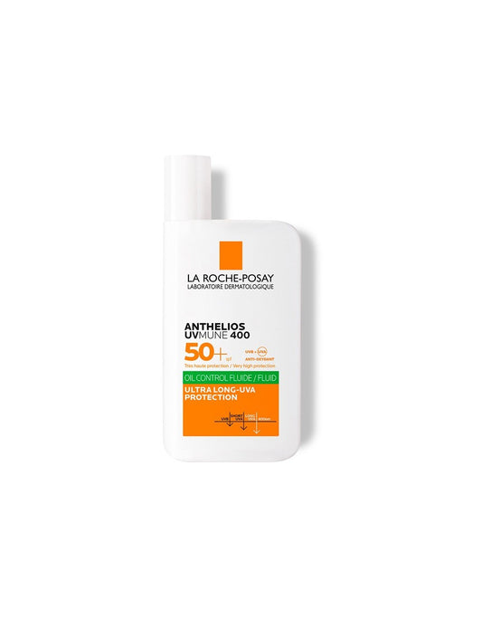 La Roche-Posay La Roche-Posay, Anthelios UVMune 400, Sonnenschutz, Lotion, Für das Gesicht, SPF 50+, 50 ml Regular