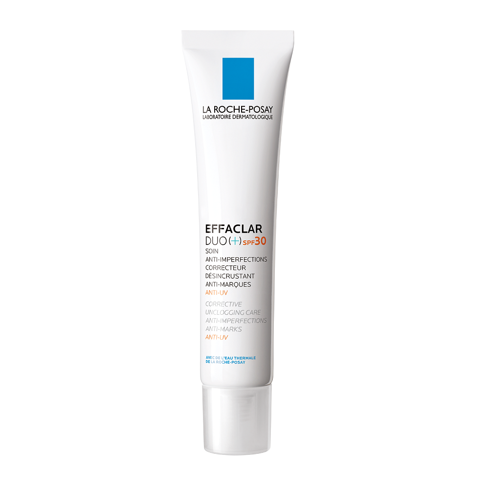 La Roche-Posay, Effaclar Duo+, Gegen Unreinheiten, Morgen, Gel-Creme, Für das Gesicht, SPF30, 40 ml