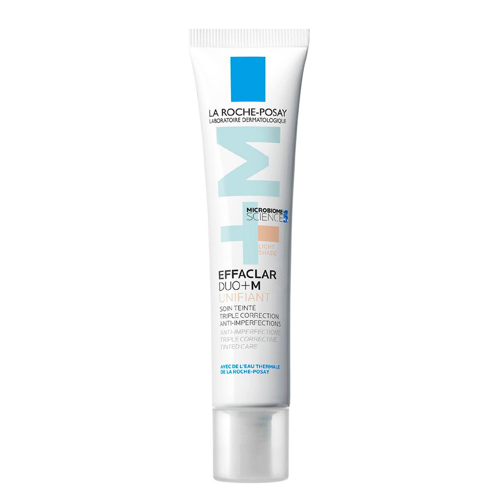 La Roche-Posay, Effaclar Duo+M, Unifying, Getönte Feuchtigkeitscreme, Licht, 40 ml