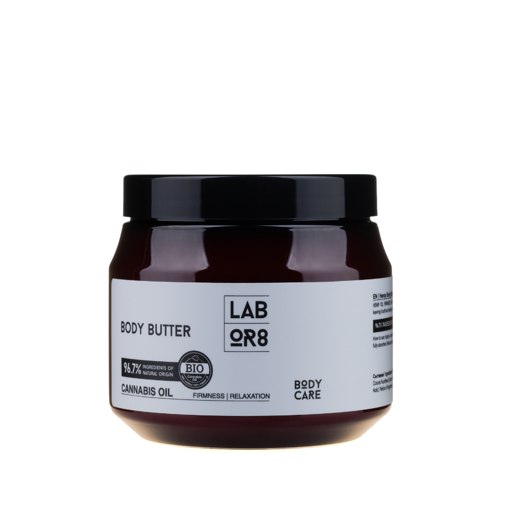 LABOR8, Hemp, Hydrating, Body Butter, Body, 250 ml