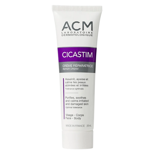 Laboratoire ACM Laboratoire ACM, Cicastim, Reparativ, Sahne, Für Gesicht & Hals, 20 ml Regular
