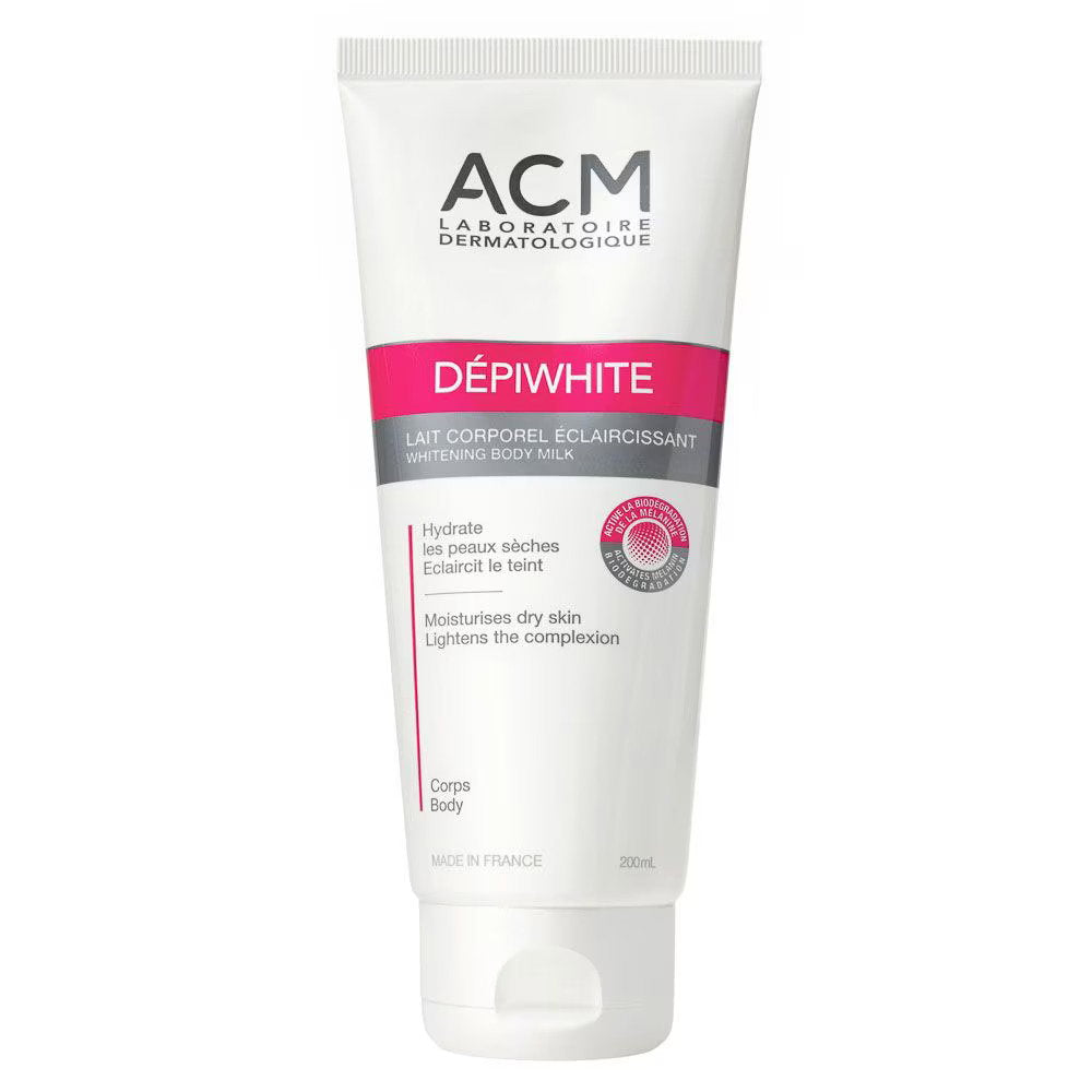 Laboratoire ACM, Depiwhite, Beleuchtend & Feuchtigkeitsspendend, Körpermilch, Körper, Täglich, 200 ml
