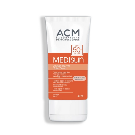 Laboratoire ACM Laboratoire ACM, Medisun, Sonnenschutz, Getönte Feuchtigkeitscreme, Licht, SPF 50+, 40 ml Regular
