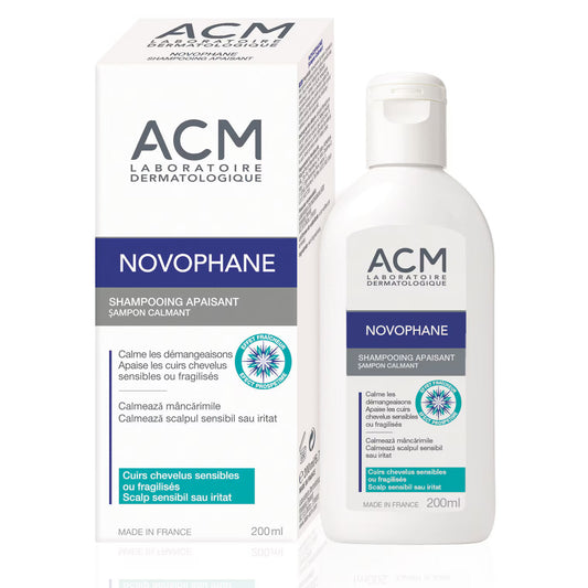 Laboratoire ACM Laboratoire ACM, Novophane, Panthenol, Haarbehandlung Shampoo, Calming, Für empfindliche Kopfhaut, 200 ml Reg