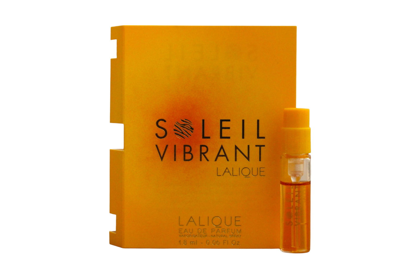 Lalique, Soleil Vibrant, Eau de Parfum, Für Frauen, 1.8 ml Fläschchen
