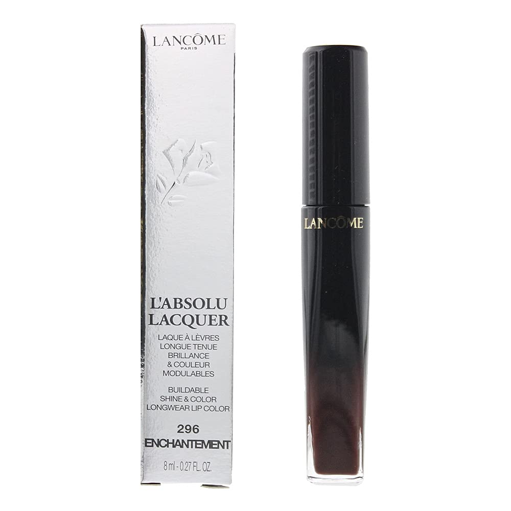 Lancome, L'Absolu Lacquer, Scheinen, Flüssiger Lippenstift, 296, Verzauberung, 8 ml