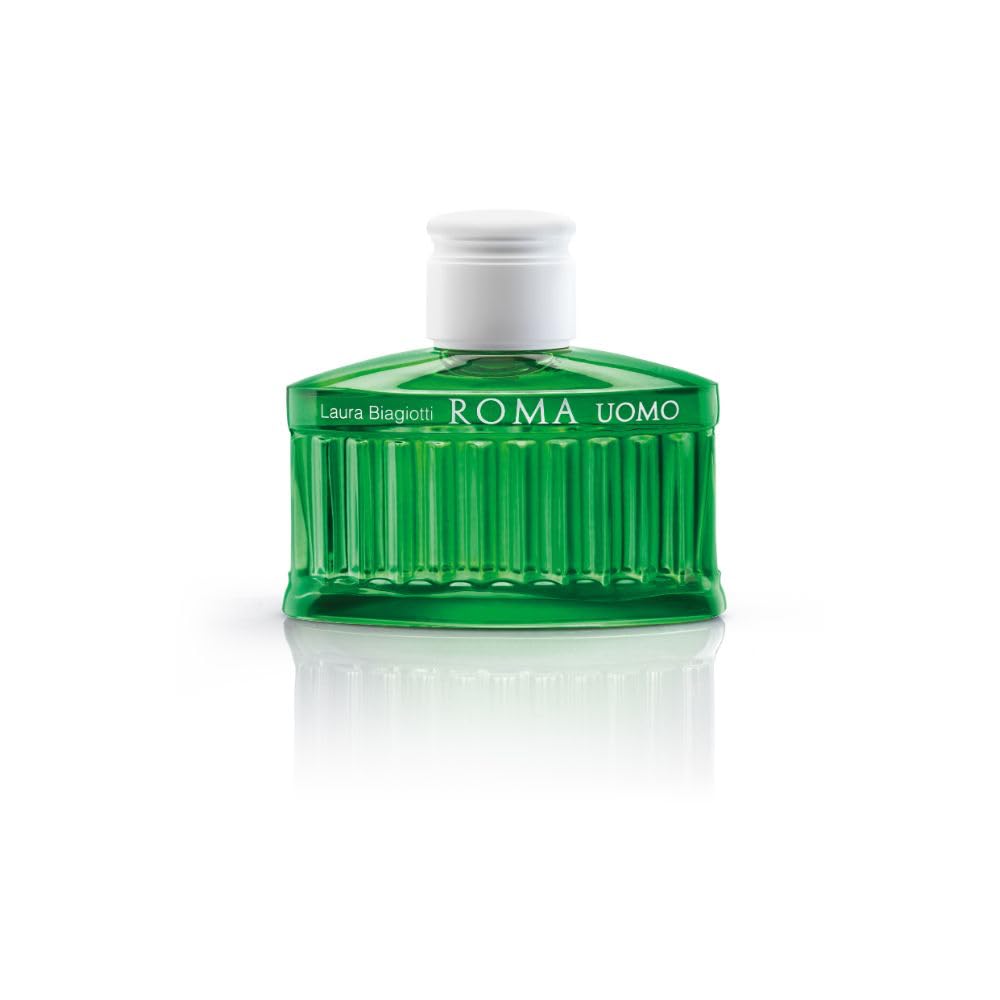Laura Biagiotti Roma Uomo Green Swing Eau de Toilette für Männer 125 ml