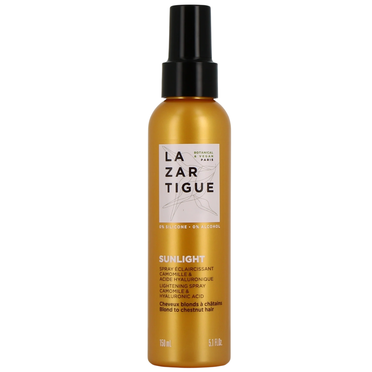 Lazartigue, Sunlight Spray, Haaraufhellungsspray, Aufhellen, Blonde To Light Brown , 150 ml