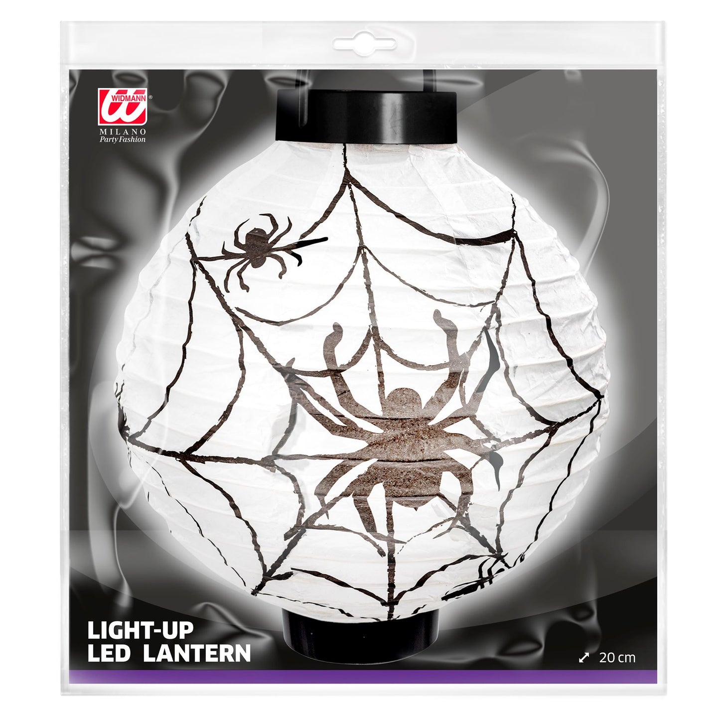 "LED SPINNENNETZ LAMPION" - 20 cm – Ansicht 3