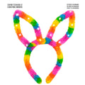 "LEUCHTENDE REGENBOGEN HASENOHREN" – Vorderansicht