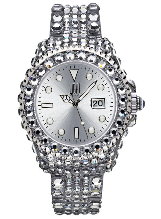 LIGHT TIME MEDITERRANEO L602A Damen Quarzuhr 39 mm Polycarbonate – Produktansicht