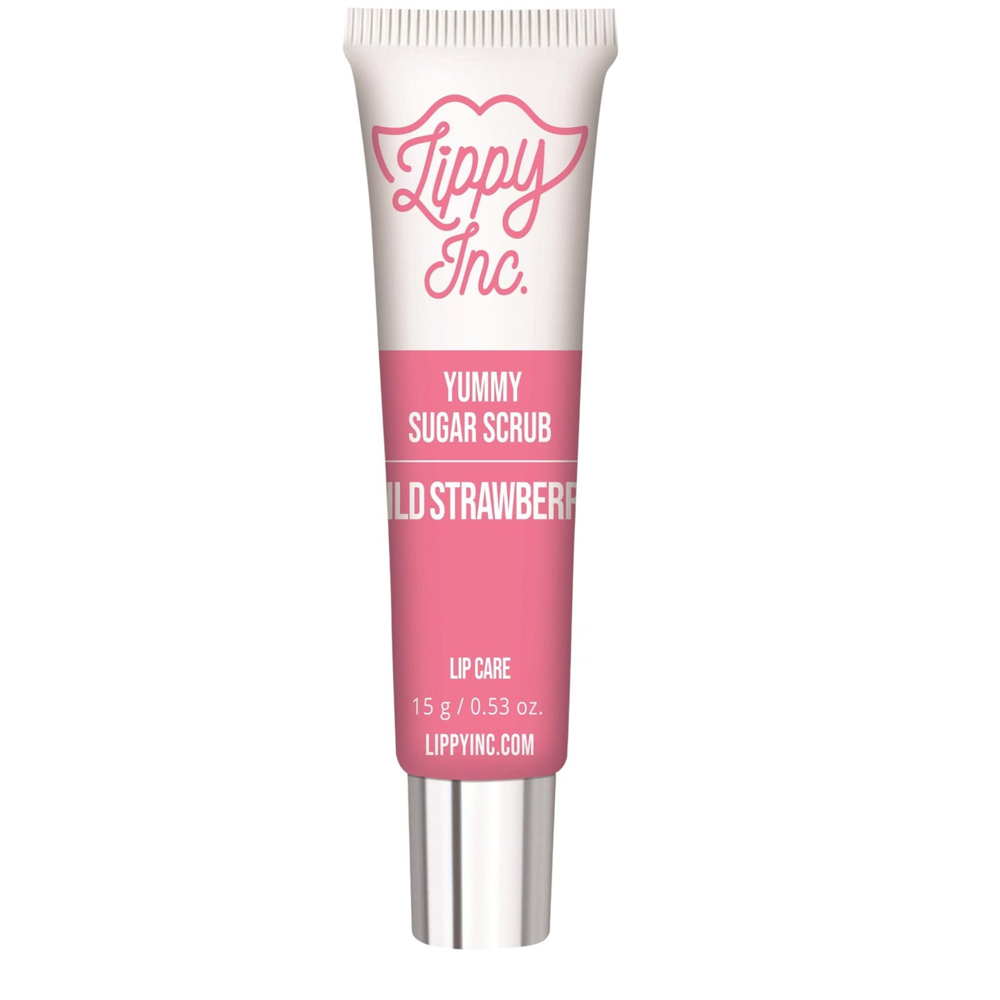 Lippy Inc. Lippy Inc., Yummy Sugar, Lippenpeeling, Erdbeere, 15 g Regular
