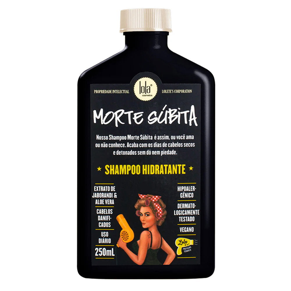 Lola Cosmetics, Morte Subita, Haarshampoo, Zur Hydratation, 250 ml