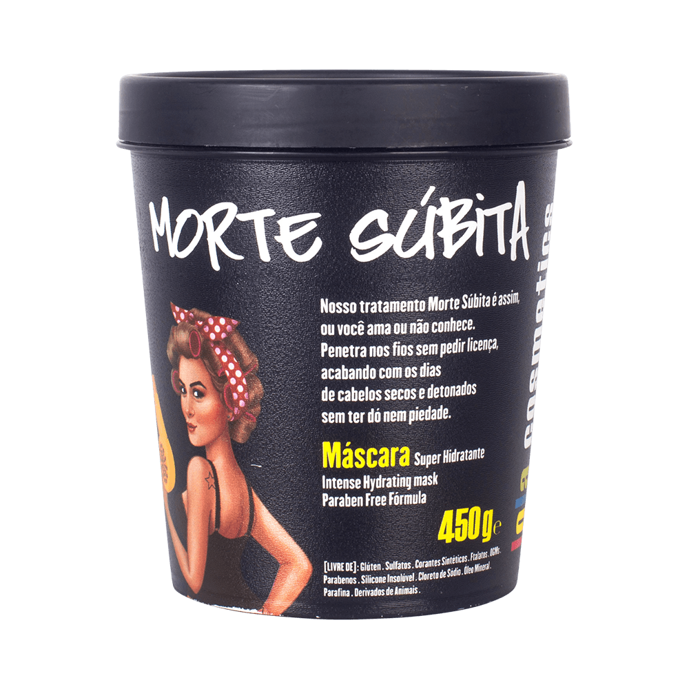 Lola Cosmetics, Morte Subita, Haarbehandlungs-Crememaske, Zur Hydratation, 450 g