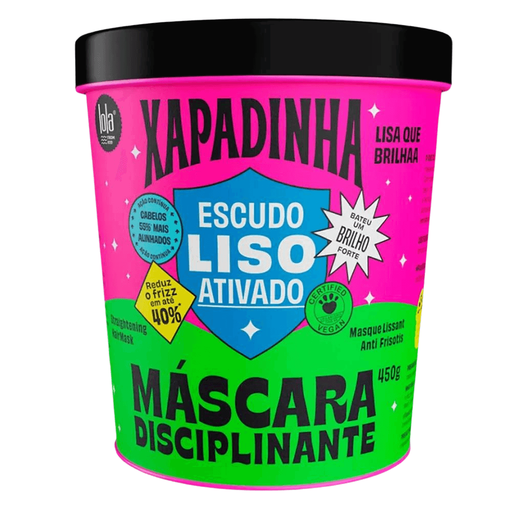 Lola Cosmetics, Xapadinha, Haarbehandlungs-Crememaske, Anti-Frizz, 450 g
