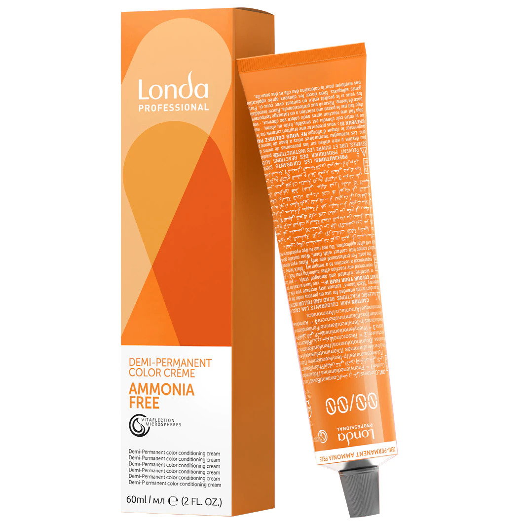 Londa Professional, Londacolor, Ammoniakfrei, Demi-permanente Haarfarbe, 6/45 , 60 ml
