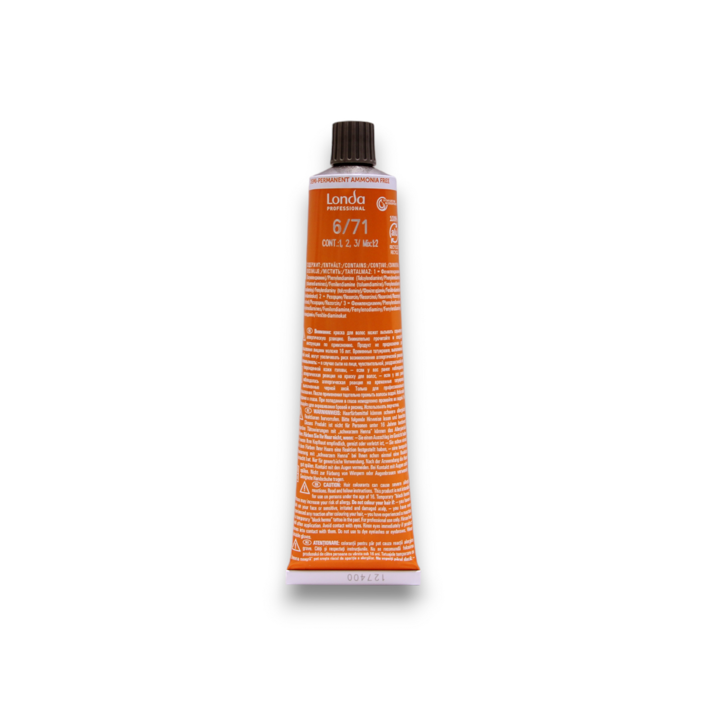 Londa Professional Londa Professional, Londacolor, Ammoniakfrei, Demi-permanente Haarfarbe, 6/71 , 60 ml Regular