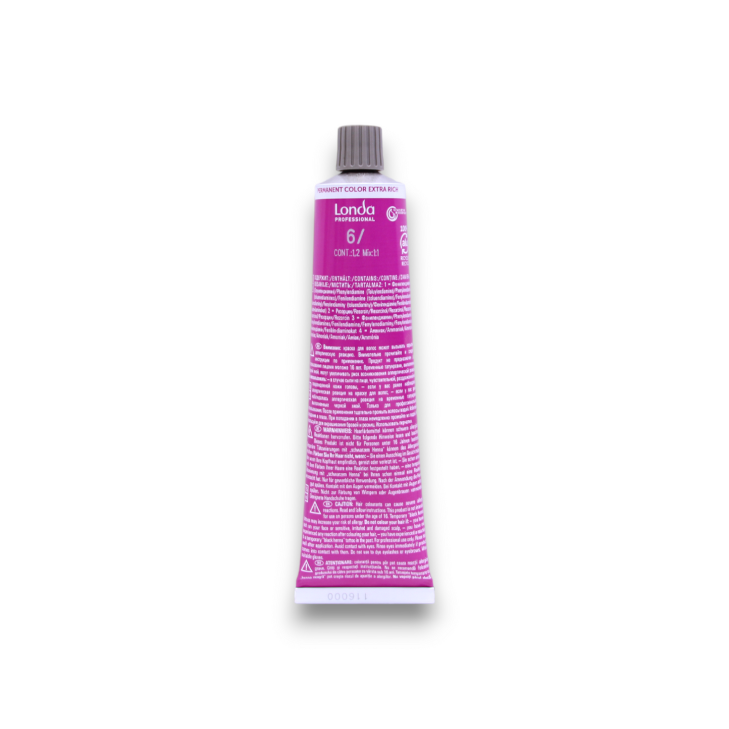 Londa Professional Londa Professional, Londacolor, Permanente Haarfarbe, 6 , 60 ml Regular