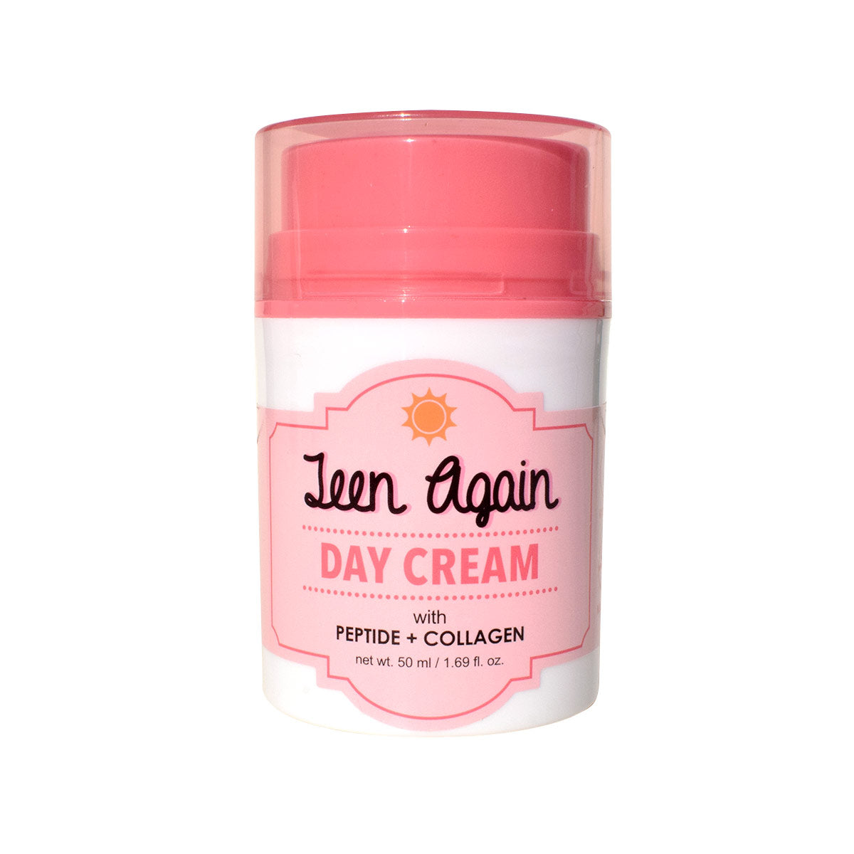 Look At Me, Teen Again, Kollagen, Hydra-nährend, Tag, Sahne, Für das Gesicht, 50 ml